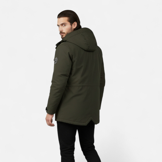 Men’s Casual Hooded Zip Jacket – Simple Daily Style