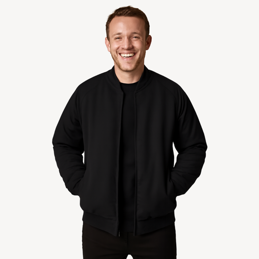 Men’s Everyday Bomber Coat – Classic Casual Style